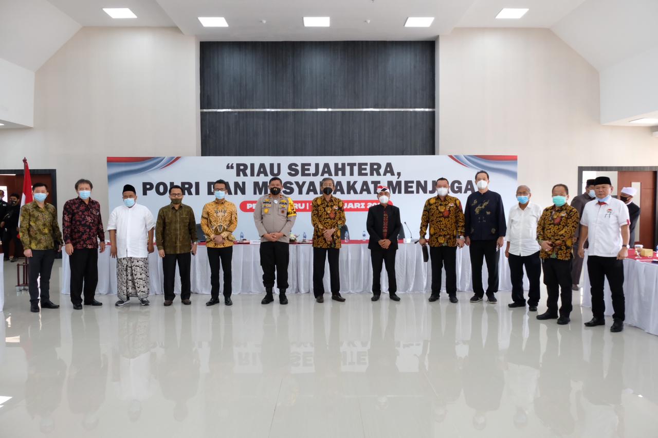 Polda Riau Gagas Dialog Interaktif bertema Riau Sejahtera, Polri Dan Masyarakat Menjaga